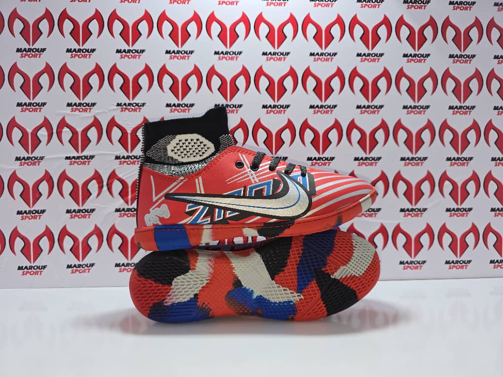 Nike-Air-Zoom-Mbappe-Sock-Indoor-Shoes کفش سالنی جورابی نایک ایرزوم امباپه