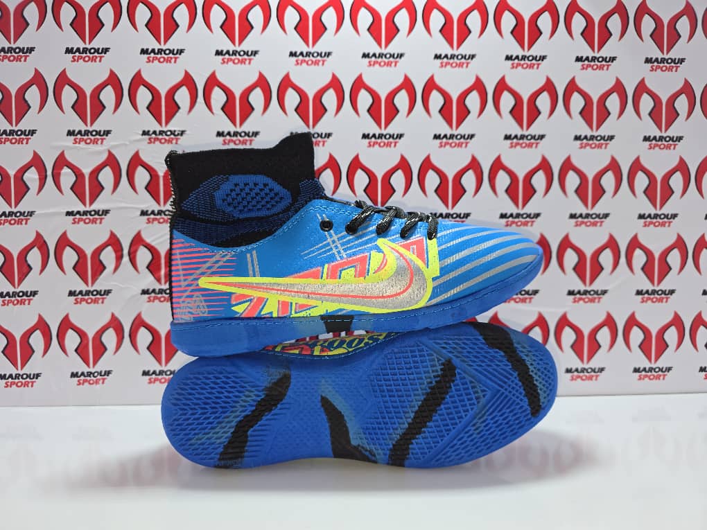 12c0f57f-f392-494d-8256-a99900e37641 کفش سالنی نایک ایرزوم امباپه جورابی - تصویر 12