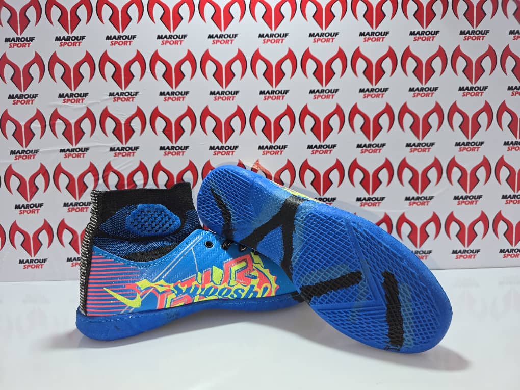 1760f423-ca56-49e3-ad84-f8988981cf14 کفش سالنی نایک ایرزوم امباپه جورابی - تصویر 13