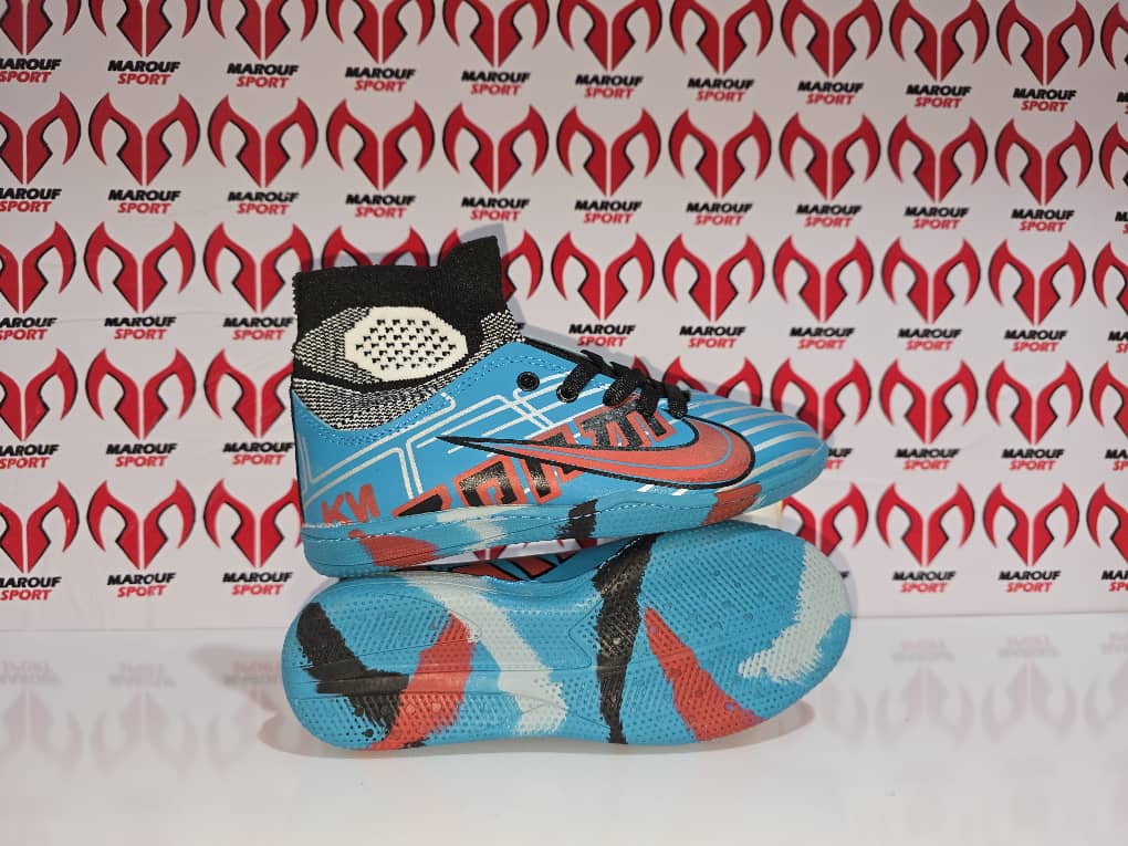 56daec73-c7eb-4083-9263-f0a10ac3ad57 کفش سالنی نایک ایرزوم امباپه جورابی - تصویر 3