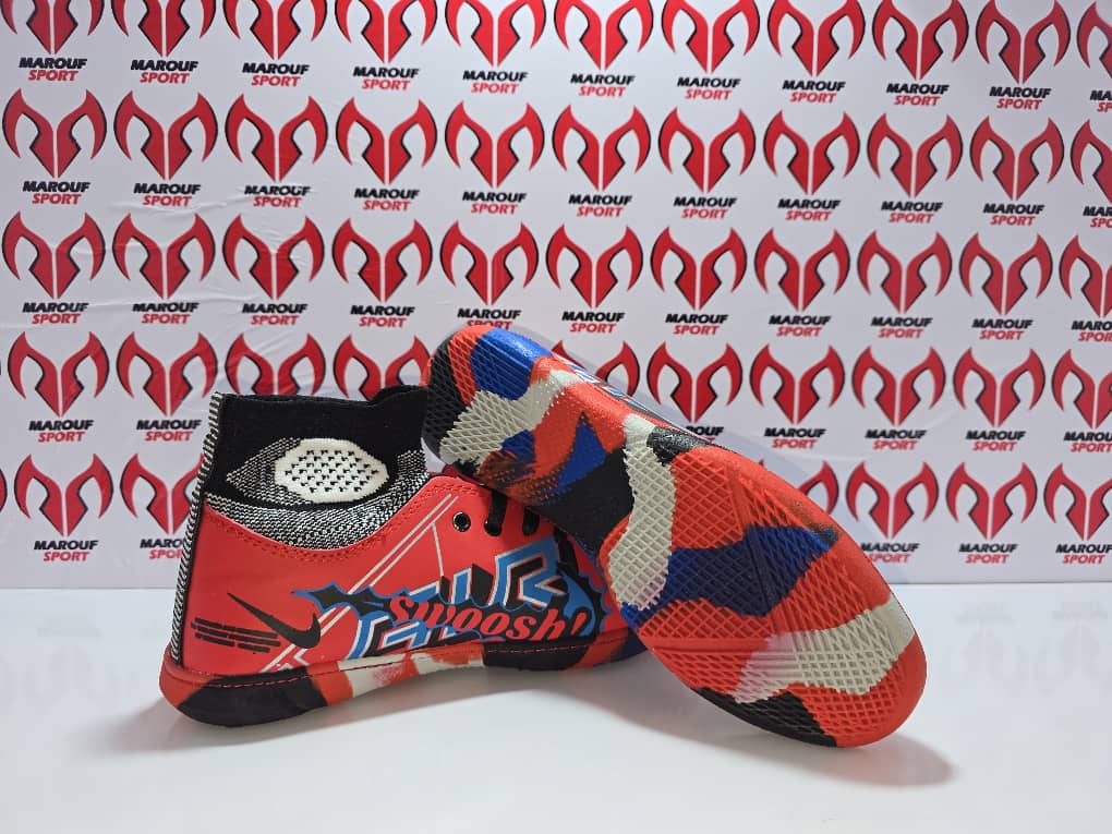 7a279f3a-301a-491b-8d5a-5a89befc70bb کفش سالنی نایک ایرزوم امباپه جورابی - تصویر 10