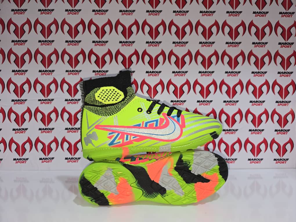 85ee9765-4e1c-4507-9a22-eef3a1fc58b1 کفش استوک ریز جورابی نایک ایرزوم امباپه - تصویر 3