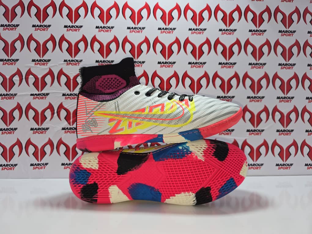 8ba8f97a-a005-48ff-b2cf-ded81bdc4e20 کفش سالنی نایک ایرزوم امباپه جورابی - تصویر 11